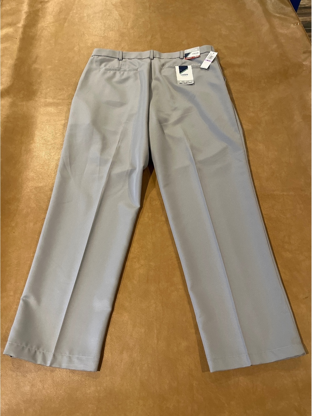 IZOD Classic Fit SportFlex Golf Pants Gray (Men’s 38x32) NWT